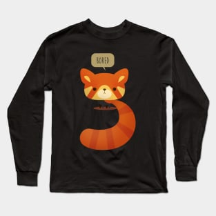 Little Furry Friends - Red Panda Long Sleeve T-Shirt